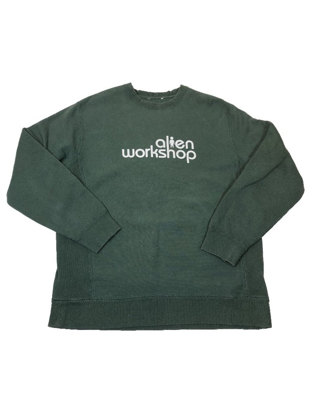 Vintage Y2K Alien Workshop Skateboarding Pullover Crewneck Sweatshirt Size Large